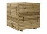 Vidaxl Fioriera 70X70X72 Cm Legno Di Pino Impregnato