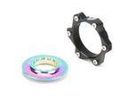 Adattatore Centerlock A 6 Fori, Blocco Centrale Del Mozzo Della Mountain Bike, Conversione Del Blocco Centrale Del Mozzo Della Bici A 6 Bulloni, Adattatore Del Rotore Del Freno A Disco A 6 Bulloni, Blocco Centrale Del Mozzo Della Bici, Kit Di Conversione Del Blocco Centrale Del Mozzo Della Bicicletta
