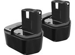 Batteria Dell'utensile, Capacità 3500 Mah, Tecnologia Ni-Mh Da 12 V, 2 Batterie