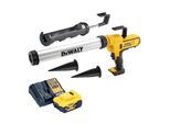 Pistola A Cartuccia A Batteria Dewalt Dce 581 P1K 18 V 310 Ml + 1X Batteria Ricaricabile 5,0 Ah + Caricabatterie + Custodia