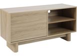 Mobile Tv Scandinavo Da 120 Cm In Legno Chiaro - Oviala Bowy