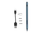 Stilo Per Laptop Con 3 Punte Di Ricambio, Riconoscimento Del Palmo Della Mano, Penna Attiva Ricaricabile Mpp 2.0 Tilt Active Pen Con Sensibilità Di Pressione 4096, Blu