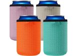 Inf Set Da 4 Raffreddatori Per Lattine In Neoprene - Porta Lattine Birra/Soda 330Ml