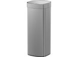Eko - Cestino Loft Touch Top 40 Litri - Acciaio Inox Plastica - Grigio