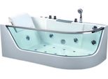 Spa-Bath Badewanne Whirlpool Blubberbad Hydromassagewanne Whirlwanne 165X80 Cm