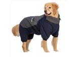 Inf Cappotto Invernale Impermeabile Antivento Per Cani - Giacca Imbottita Riflettente Xl