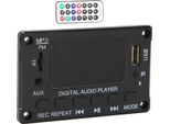 Modulo Scheda Decoder Bluetooth MP3 2X40W Scheda Decoder MP3 Con Telecomando Modulo Decoder Audio Radio Fm Per Altoparlanti