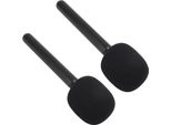 Impugnatura Per Microfono, 2 Pezzi Supporto Per Microfono Wireless Per Microfono 1, 2, F��R Rode Wireless Go Ii, F��R Hollyland Lark M1, C1, 150, F��R G1, Movo, Wireless