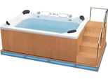 Vasca Idromassaggio Piscina Per Massaggi Idromassaggio Vasca Per Bolle D'aria Spa 356X202 Cm