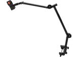 Sxhlseller Supporto Per Braccio Microfonico, Supporto Da Tavolo Per Braccio Microfonico Ruotabile A 360 ��, Braccio Del Braccio Antiscivolo, Microfono Da Tavolo Pieghevole Con 3/8''