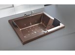 Whirlpool Blubberbad Hydromassagewanne Spa-Bad Whirlwanne 180X150Cm