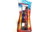 Van Der Doelen 6 Matite Disney Cars Con Gomme Da Cancellare