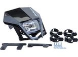 Maschera Faro Polisport Lmx Nero Per Honda Ktm Yamaha Husqvarna Husaberg Suzuki