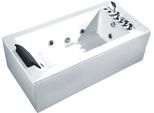 Bagno Bagno Vasca Idromassaggio Vasca Benessere Vasca Da Bagno Con Bolle 185X90 Cm
