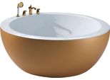 Vasca Rotonda Di Design Vasca Comfort In Acrilico Vasca Relax 160X160 Cm