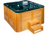 Vasca Idromassaggio Vasca Calda Bagno Termale Piscina Relax Vasca Termica 235X220 Cm