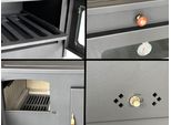 Kaminofen mit Backfach und Herdplatte Alegra 93894 6 kW Kamin Mehrfachbelegung Holzofen Ofen Holz Holzherd Küchenhexe Kochplatte Küchenofen