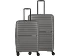 Travelite Trient 4W Trolley L / M Antracite Grigio Scuro 76Cm