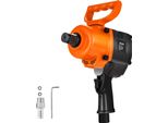 Avvitatore A Impulsi Pneumatico Vevor, 2,54 Cm Di Trasmissione, Pistola A Percussione A Doppio Martello, Coppia Inversa Fino A 1626 Nm, Meccanismo A Percussione Pneumatico A 4600 Giri/Min. A 6 Velocità Per Riparazioni E Manutenzioni Di Autoveicoli Pesanti
