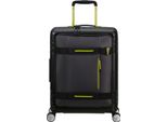 American Tourister Carrello Con Scomparto Per Laptop Hello Cabin Spinner 55 / 20 Exp Coated Trolley Black / Lime Nero