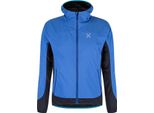 Montura Rise Octa Giacca Da Uomo Outdoor E Sci Alpinismo Con Cappuccio Blu L