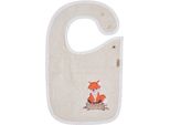Lätzchen STERNTALER mit Einlage Fuchs Filou, Baby, lichtgrau, Baumwolle, Lätzchen, Made in Europe