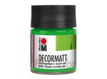 Vernice Acrilica Marabu "Decormatt"", Giallo-Verde, 50 Ml, In Barattolo"