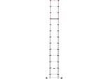 Hailo Flexline T80, Scala Telescopica Di Sicurezza In Alluminio, 13 Pioli