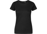 X.O By Promodoro 1505 | Maglietta Girocollo Da Donna, Cotone Pettinato - Colore: Nero - Taglia: S