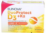 Eunova Duoprotect D3+K2 2000 U.I. /80 µG Capsule, 30 Capsule