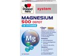 Double Heart System Magnesio 500 Compresse Depot Per I Muscoli E Il Sistema Nervoso, 60 Compresse