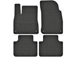 Tappetini In Gomma Adatti Per Audi Q7 Ii (Dal 2015) Set Di Tappetini In Gomma Neri + Tappo