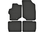 Tappetini In Gomma Adatti Per Citroen C-Elysee/Peugeot 301 (Dal 2012) Set Di Tappetini In Gomma Neri + Tappo