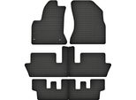 Tappetini In Gomma Adatti A Citroen C4 Picasso I (2006-2013) - Per 7 Persone Set Di Tappetini In Gomma Neri + Tappo