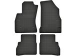 Tappetini In Gomma Adatti Per Fiat Doblo Ii (Dal 2010) Set Di Tappetini In Gomma Neri + Tappo