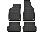 Tappetini In Gomma Adatti Per Audi A4 B6 / B7 / Seat Exeo Set Di Tappetini In Gomma Neri + Tappo
