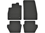 Tappetini In Gomma Adatti Per Ford Fiesta MK8 (Dal 2017) Set Di Tappetini In Gomma Neri + Stopper