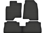 Tappetini In Gomma Adatti Per Chevrolet Captiva (2006-2015) Set Di Tappetini In Gomma Neri + Stopper