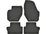 Tappetini In Gomma Adatti Per Volvo V60 (2011-2017) Set Di Tappetini In Gomma Neri + Tappo