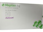 Medicazione In Schiuma Mepilex Ag 10X20 Cm Sterile 5 Pz