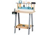 Tavolo Da Officina In Legno Con Attrezzi 32 Elementi Ecotoys