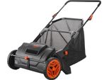 Vevor Tosaerba Manuale Larghezza Di Spazzamento 53,5 Cm Tosaerba Manuale 99L Capacità Del Cesto Di Raccolta Tosaerba Ad Aspo 112X67X90Cm Tosaerba Ad Aspo Manuale Regolabile Per Spazzare Foglie Erba Tagliata Piccoli Rami