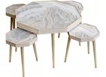 Tavolino E Tavolini In Legno Beige In Stile Moderno