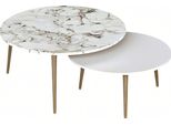 Eleganti Tavolini In Legno Bianco In Stile Moderno E Minimalista