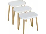 Tavolini In Legno Bianco Dal Design Moderno