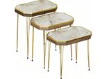 Tavolini In Legno Beige, Stile Moderno Ed Elegante