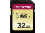 Transcend 500S - Flash-Speicherkarte - 32 Gb - UHS-I U1 / Classe10 - Sdhc UHS-I
