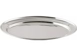 Weis Servierplatte 18/10 Edelstahl, Oval, LäNge: 445 Mm, Breite: 300 Mm