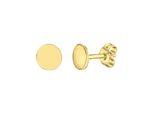 Paar Ohrstecker Vivance "925-Sterling Silber Vergoldet", Gelb, Ohrringe, Damen, One-Size, Silber 925 (Sterlingsilber)