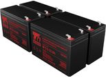 Set Di Batterie T6 Power Per Eaton 9130 1500 Rack, Vrla, 12 V